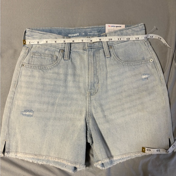 Old Navy Light Blue Kids Denim Shorts - Picture 4 of 5